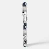 Witte papaver Case-Mate iPhone case (Achterkant / Links)