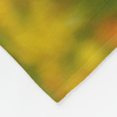 Witte papaver die rond de kleurrijke bloemen groei fleece deken (Hoek)