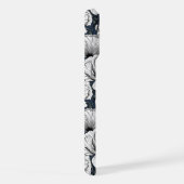 Witte papaver iPhone hoesje (Rechterkant)