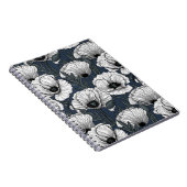 Witte papaver notitieboek (Rechterzijde)