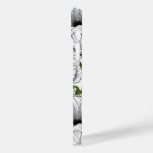 Witte papaver op wit Case-Mate iPhone case (Achterkant / Links)