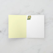 Witte papavers Bedankt kaarten (Binnen)