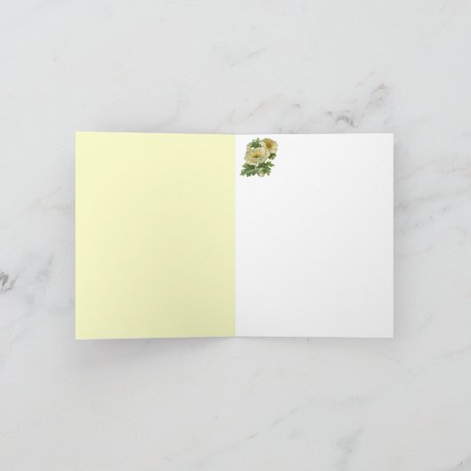 Witte papavers Bedankt kaarten (Binnen)