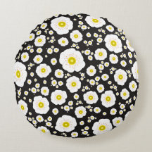 Witte papavers rond Sierkussen