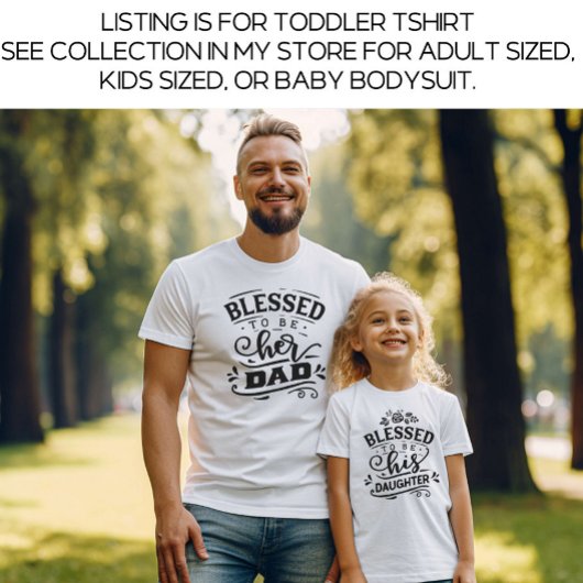 Witte pappie en ik die op elkaar passen kinder shirts