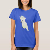 Witte paraplucockatoo t-shirt (Voorkant)
