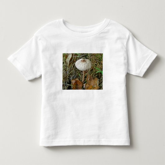 Witte parasolpaddenstoel Coördinerende items Kinder Shirts (Voorkant)