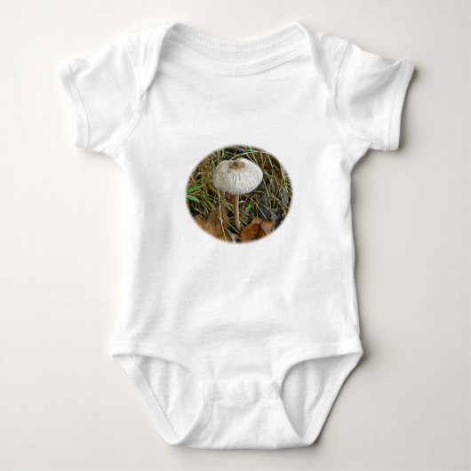Witte parasolpaddenstoel Coördinerende items Romper (Voorkant)