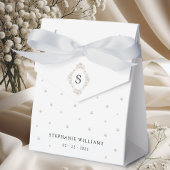 Witte Parels Bruidsfeest Favor Dozen Bedankdoosjes