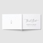Witte Parels Bruiloft Gastenboek (Volledig)