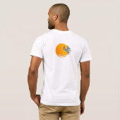 Witte Partij Palm Springs Paarse T-shirt (Achterkant volledig)
