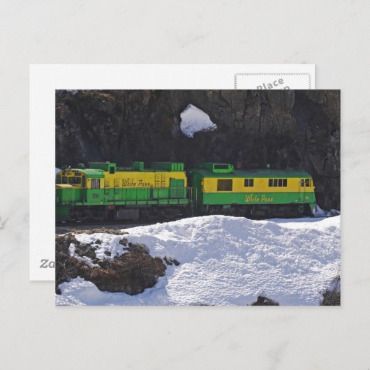 Witte pas 14 briefkaart (Voorkant / Achterkant)