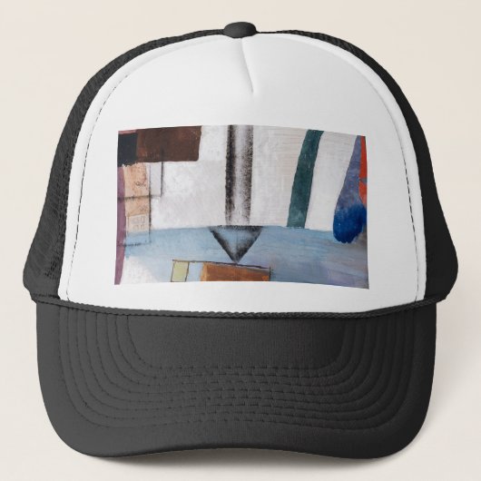 Witte Pasen II van Ogawa Kazumasa Trucker Pet (Voorkant)