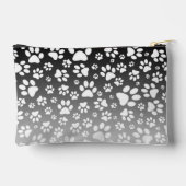 Witte patroonpoten op verloopachtergrond etui (Achterkant)