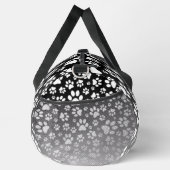 Witte patroonpoten op verloopachtergrond plunjezak (Rechts)