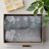 Witte Pauw Decoupage Tissuepapier (Geschenk)