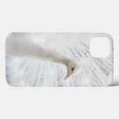 Witte Peacock mooie veren Case-Mate iPhone Case (Achterkant (horizontaal))