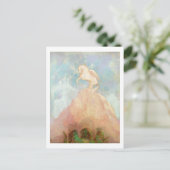 Witte Pegasus, c.1908 (olie op canvas) Briefkaart (Staand voorkant)