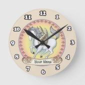 Witte Pegasus klok (Voorkant)
