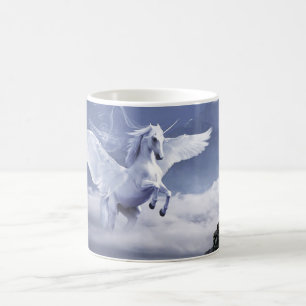 Witte Pegasus Mystical Coffee Mok