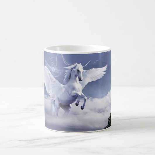 Witte Pegasus Mystical Coffee Mok (Center)