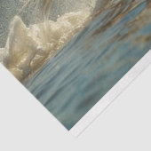 Witte Pegasus Paard Decoupage Tissuepapier (Detail)