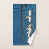 Witte pelicaanse vogels Wilde dieren Dierlijke doe Bad Handdoek (Handdoek)