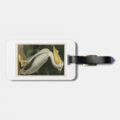 Witte Pelican John James Audubon Birds of America Bagagelabel (Achterkant horizontaal)