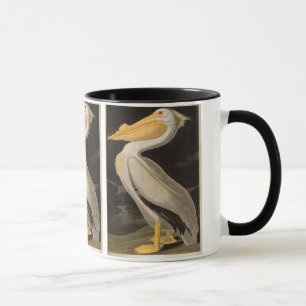 Witte Pelikaan, John James Audubon Mok