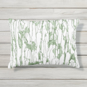 Witte peling buitenkussen