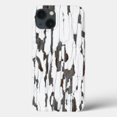 Witte peling Case-Mate iPhone case (Achterkant)