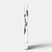 Witte peling Case-Mate iPhone case (Achterkant / Links)