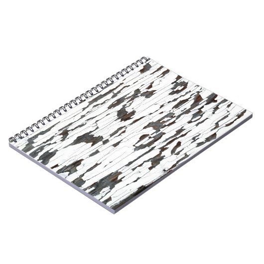 Witte peling notitieboek (Linkerzijde)