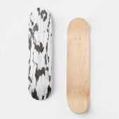 Witte peling persoonlijk skateboard (Voorkant)
