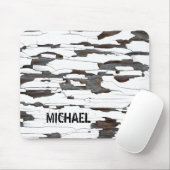 Witte pellerverf -  muismat (Met muis)