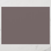 Witte penseel, schilder en decorator Adverteren Flyer (Achterkant)