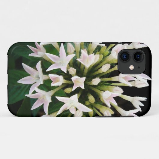 Witte Pentas Case-Mate iPhone Case (Achterkant (horizontaal))