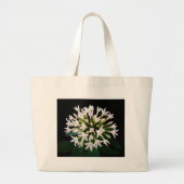 Witte Pentas Grote Tote Bag (Voorkant)