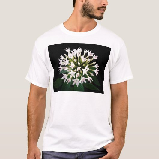 Witte Pentas T-shirt (Voorkant)
