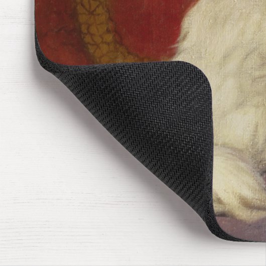 Witte Perzische kat Muismat (Hoek)