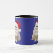 Witte Perzische Kerstmug Mok (Midden)