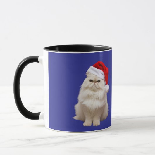 Witte Perzische Kerstmug Mok (Links)