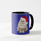 Witte Perzische Kerstmug Mok (Voorkant rechts)