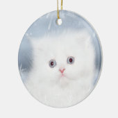 Witte perzische poten keramisch ornament (Links)