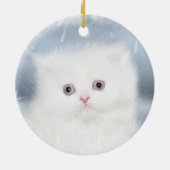 Witte perzische poten keramisch ornament (Achterkant)