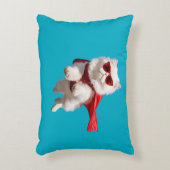 Witte Perzische superheld Accent Kussen (Voorkant(Verticaal))