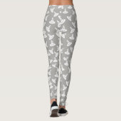Witte Pet Confetti Leggings - Wit/Grijs (Achterkant)