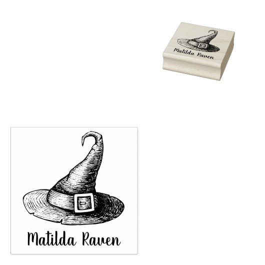 Witte Pet Eigen naam Houtwaren Rubberstempel (Gestempeld)