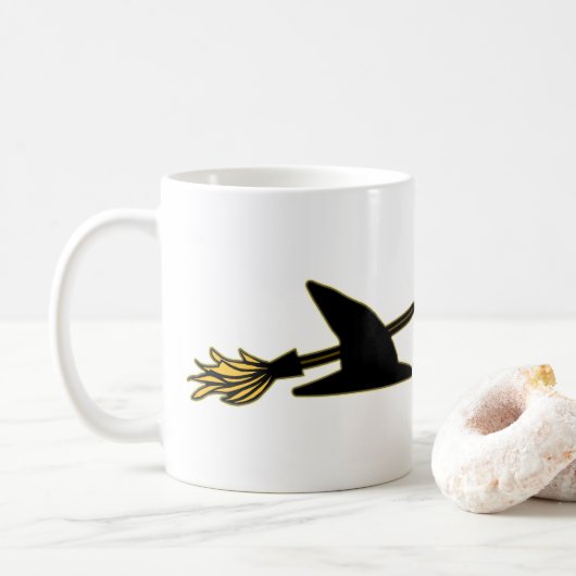 Witte Pet en kamer Koffiemok (Met donut)