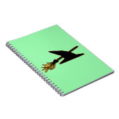 Witte Pet en kamer Notitieboek (Rechterzijde)